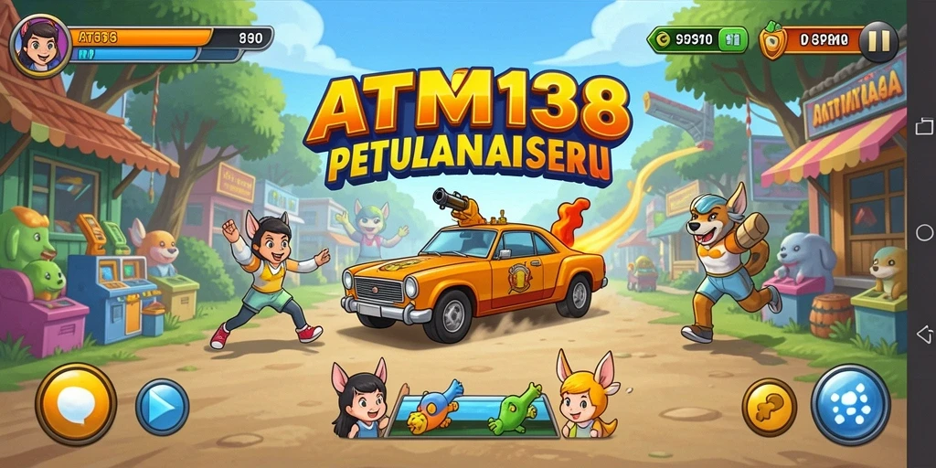 Gameplay seru dan menegangkan dari ATM138 dalam aksi arcade.