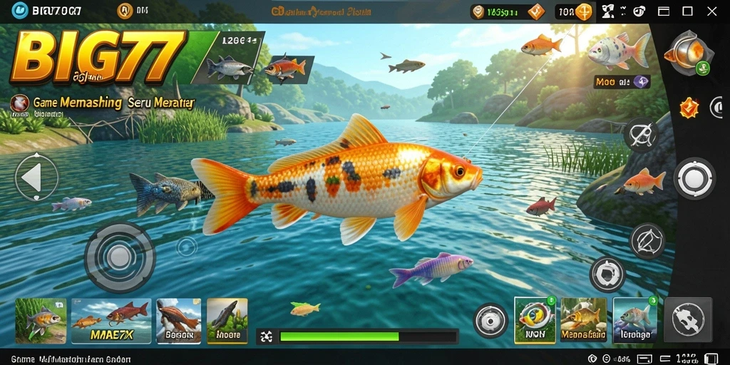 Tangkapan ikan besar di BIG77 dalam suasana memancing yang menegangkan.