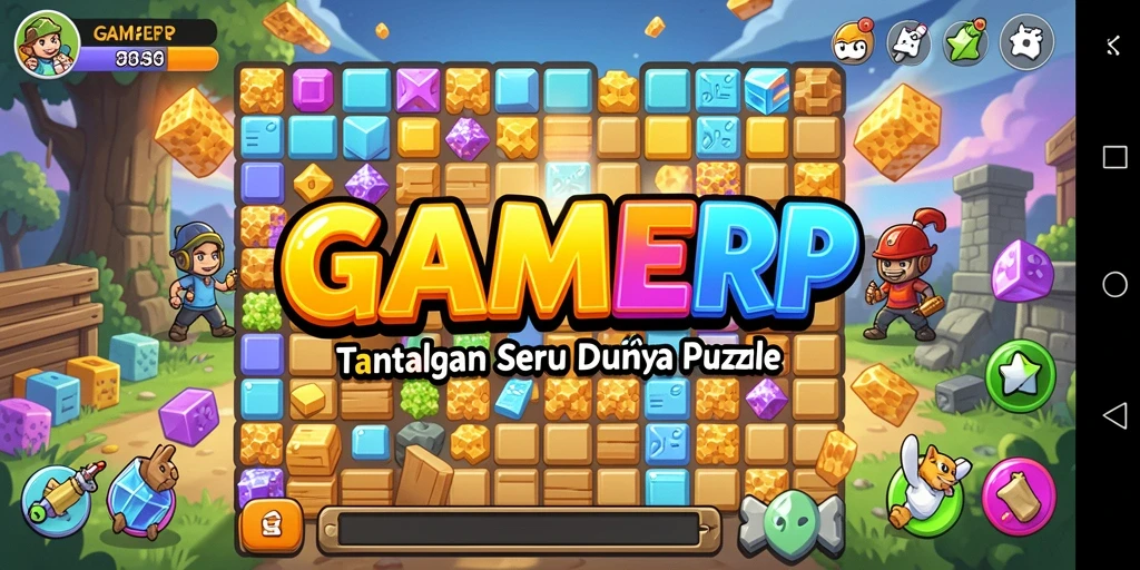 Tampilkan gameplay seru dan menantang dari GAMERP.