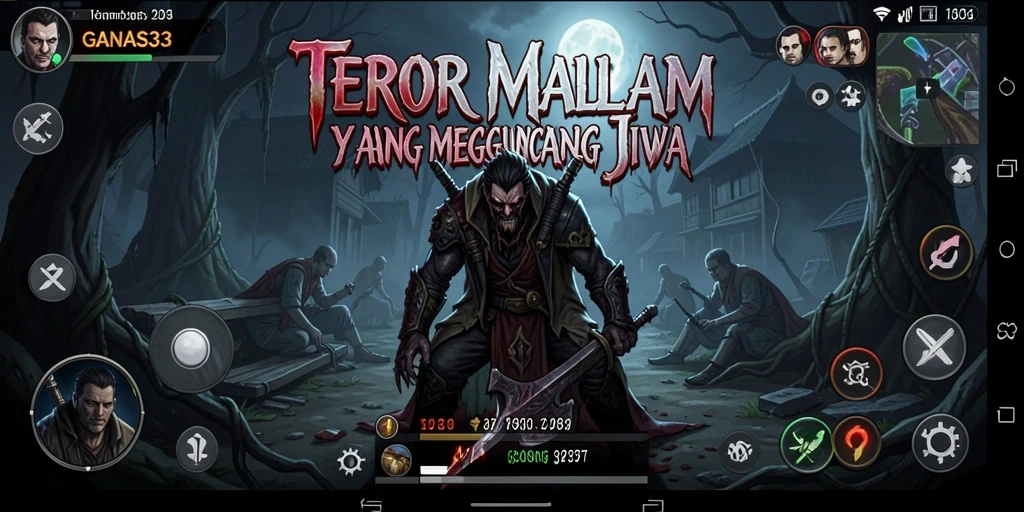 Gameplay GANAS33 yang penuh teror dan ketegangan.