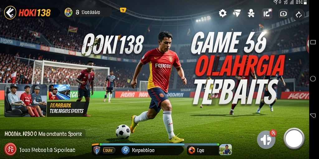 Tangkapan layar gameplay HOKI138 yang mendebarkan dengan aksi olahraga seru.
