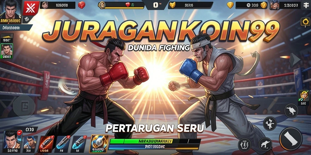 Gameplay seru dengan pertarungan dinamis di JURAGANKOIN99.