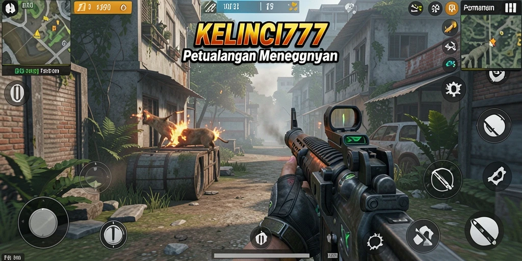 Tampilan gameplay menegangkan KELINCI777 dengan intensitas tinggi.