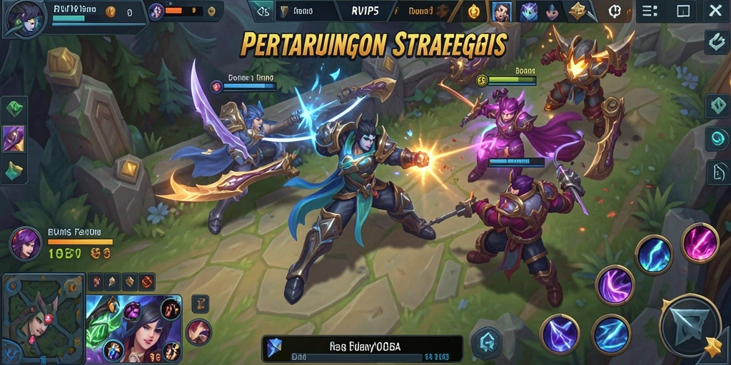 Gameplay seru RVIP5 saat pertarungan tim.