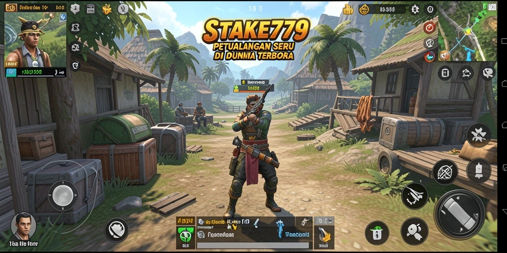 Tampilan gameplay <strong>STAKE779</strong> yang menakjubkan dalam dunia terbuka.